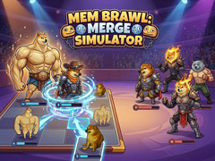 Xogo Mem Brawl: Merge Simulator