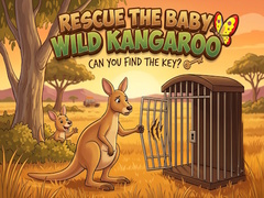 Xogo Rescue the Baby Wild Kangaroo