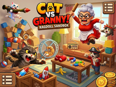 Xogo Cat Vs Granny! Ragdoll Sandbox