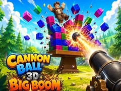 Xogo Cannon Ball 3D Big Boom