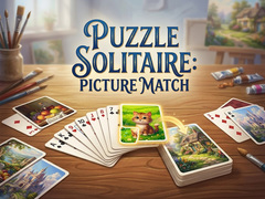 Xogo Puzzle Solitaire Picture Match