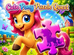 Xogo Cute Pony Puzzle Quest