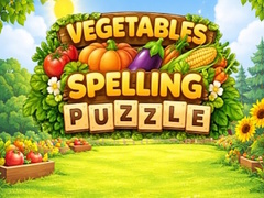 Xogo Vegetable Spelling Puzzle