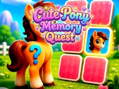 Xogo Cute Pony Memory Quest