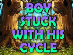 Xogo Boy Stuck with His Cycle