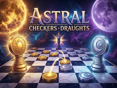 Xogo Astral Checkers Draughts