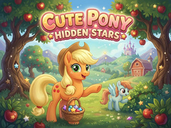 Xogo Cute Pony: Hidden Stars