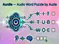 Xogo Aurdle — Audio Word Puzzle by Auzle