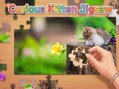 Xogo Curious Kitten Jigsaw