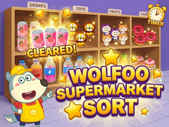 Xogo Wolfoo Supermarket Sort