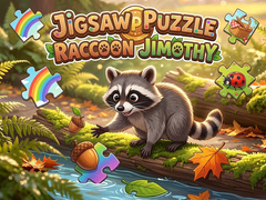Xogo Jigsaw Puzzle: Raccoon Jimothy 