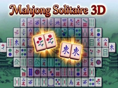 Xogo Mahjong Solitaire 3D