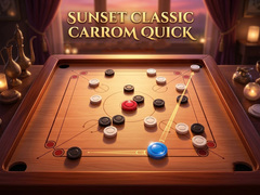 Xogo Sunset Classic Carrom Quick
