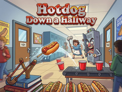 Xogo Hotdog Down a Hallway