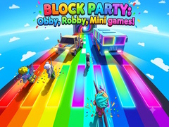Xogo Block Party: Obby, Robby, Mini games!