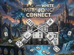 Xogo Black and White Mahjong Connect