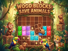 Xogo Wood Blocks: Save Animals