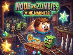 Xogo Noob vs Zombies: Mine Madness