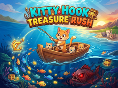 Xogo Kitty Hook Treasure Rush