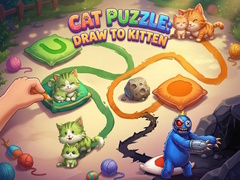 Xogo Cat Puzzle: Draw To Kitten