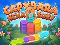 Xogo Capybara Hexa Sort