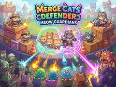 Xogo Merge Cats Defender: Meow Guardians