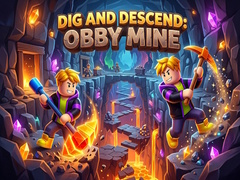 Xogo Dig and Descend: Obby Mine