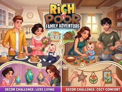 Xogo Rich vs Poor Family Adventure