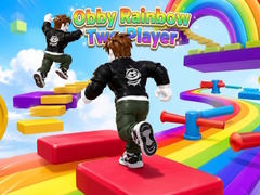Xogo Obby Rainbow Parkour Two Player
