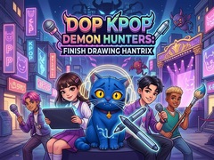 Xogo DOP KPop Demon Hunters: Finish Drawing Hantrix