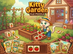 Xogo Kitty Garden Tile Puzzle