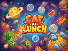 Xogo Cat at Lunch