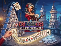 Xogo Tri Towers Classic Solitaire