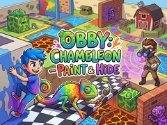 Xogo Obby: Chameleon - Paint & Hide