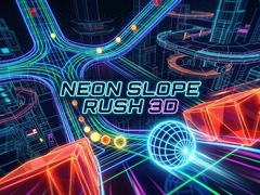 Xogo Neon Slope Rush 3D