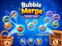 Xogo Bubble Merge: Word Sort