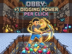 Xogo Obby: +1 Digging Power per Click