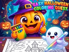 Xogo Easy Halloween Coloring Quest