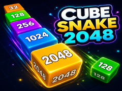 Xogo Cube Snake 2048