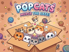 Xogo PopCats: Merge the cats!