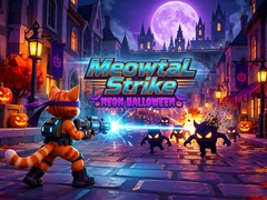 Xogo Meowtal Strike Neon Halloween
