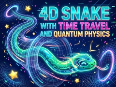Xogo 4D Snake with Time travel and Quantum Physics