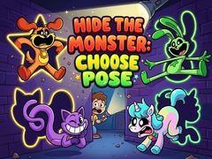 Xogo Hide the Monster: Choose Pose