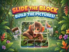 Xogo Slide the Blocks: Build the Pictures!