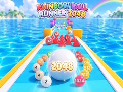 Xogo Rainbow Ball Runner 2048