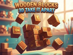 Xogo Wooden Blocks 3D Take It Apart