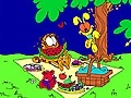 Xogo Garfield online coloring