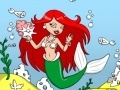 Xogo Mermaid Aquarium Coloring Game