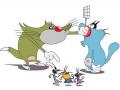 Oggy e os xogos Baratas 